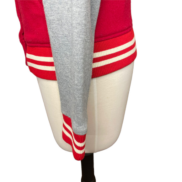 True Religion Size S Varsity Campus Letter Jacket Wool Blend Fashion for Senses - Picture 14 of 16